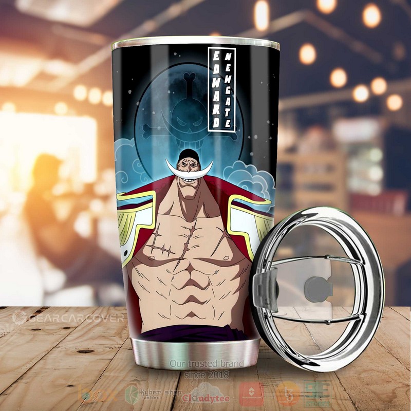 Edward Newgate One Piece Blue Anime Tumbler