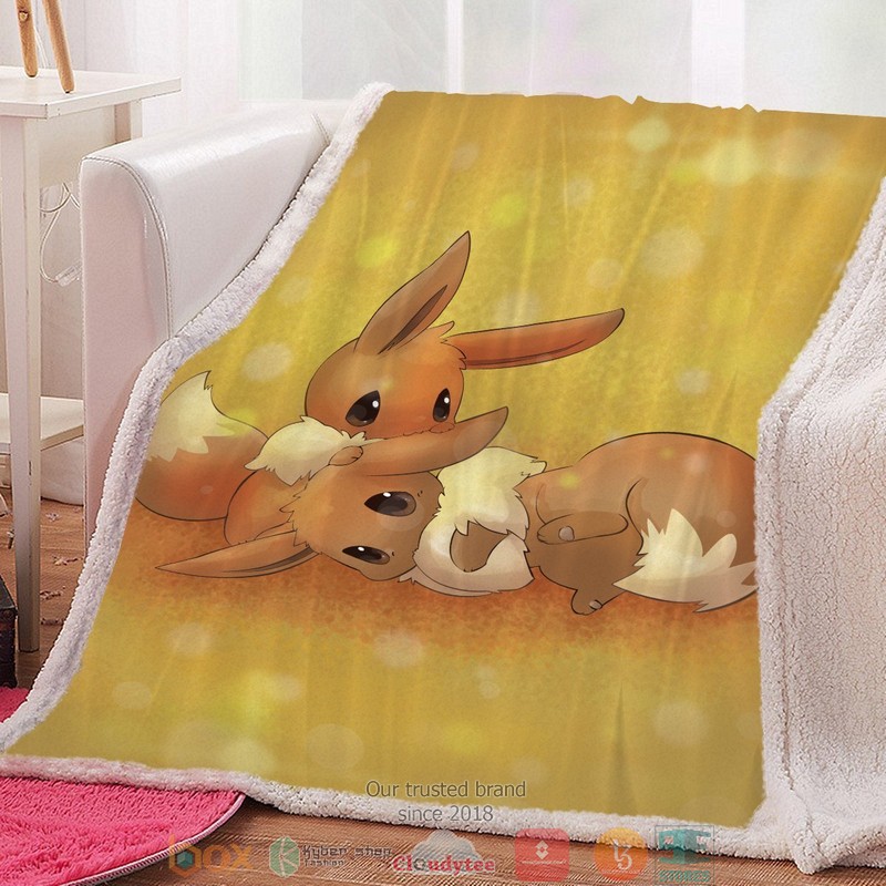 Eevee Throw Blanket