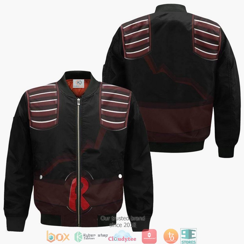 Eijiro Kirishima My Hero Academia Mha Anime 3D Bomber jacket 2 Eijiro Kirishima My Hero Academia Mha Anime 3D Bomber jacket