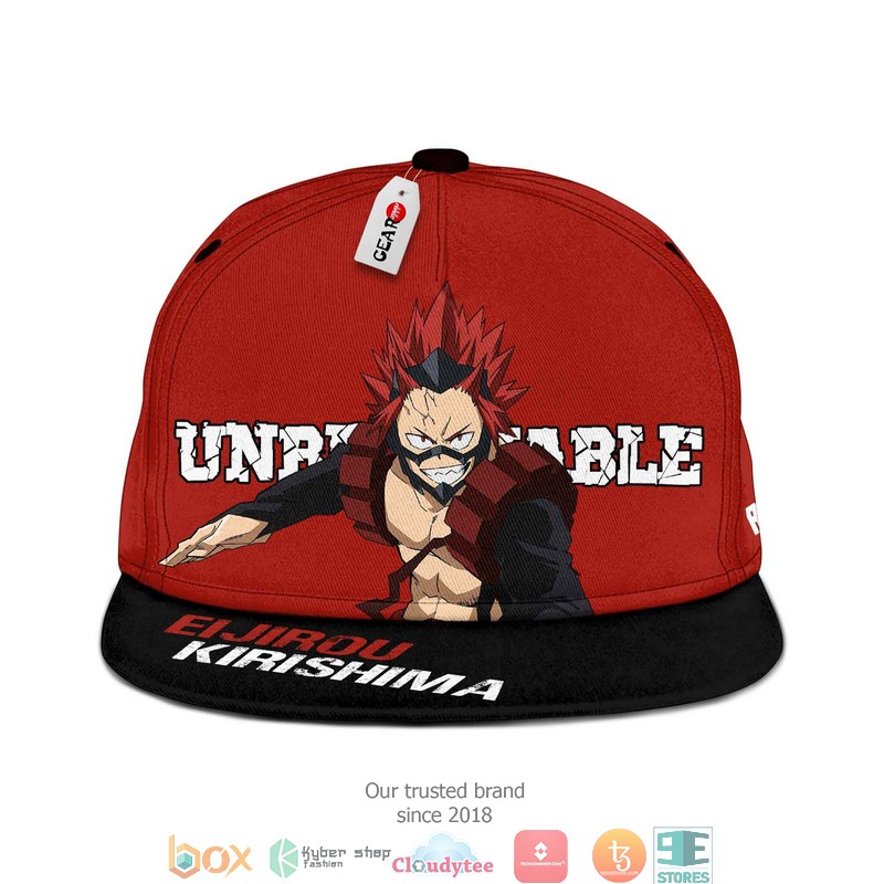 Eijiro Kirishima Red Riot My Hero Academia Anime Snapback hat