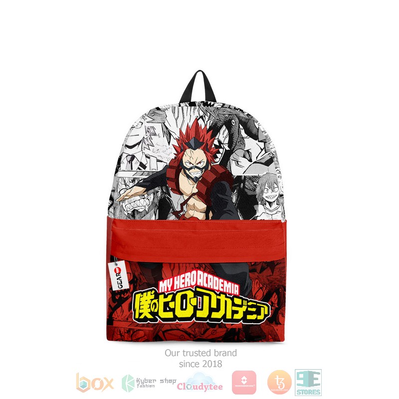 Eijirou Kirishima My Hero Academia Anime Manga Style Backpack