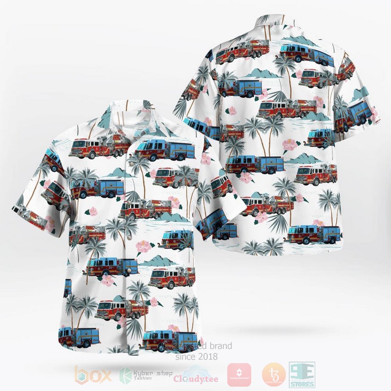 BEST Elizabethtown Fire Department 3D Aloha Shirt
