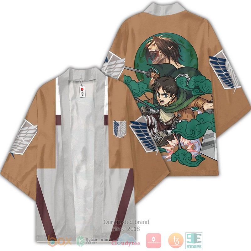 Eren Titan Anime Attack On Titan Kimono
