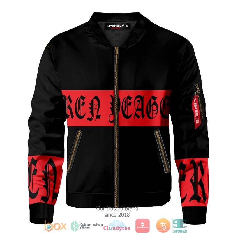 Eren Yeager Bomber Jacket word2