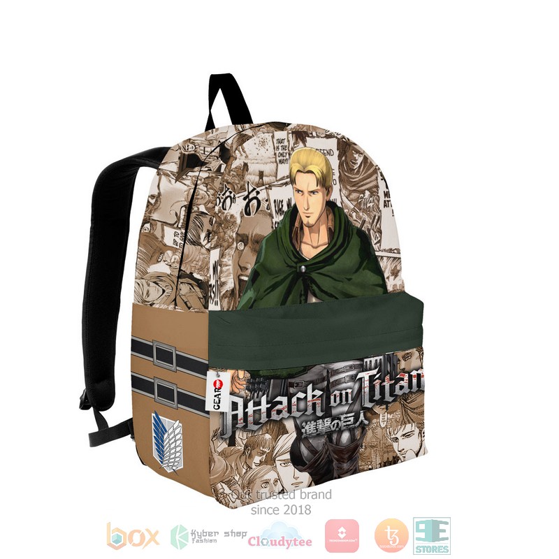 Erwin Smith Attack on Titan Anime Manga Style Backpack 1