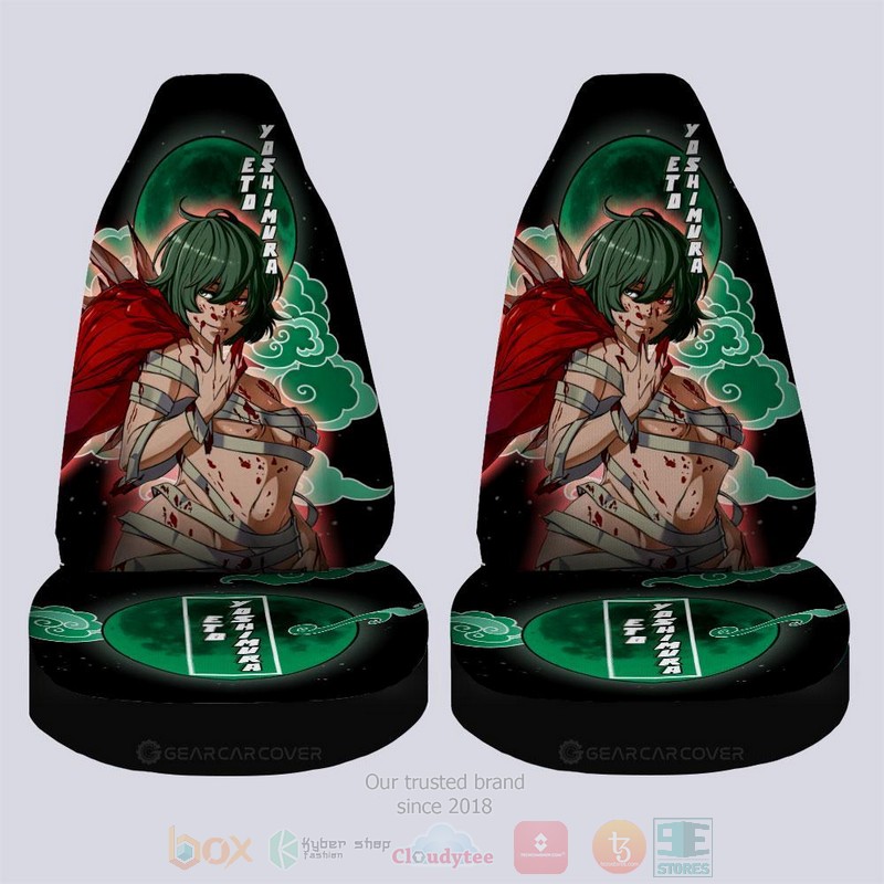 BEST-Anime Eto Yoshimura Tokyo Ghoul Luxury Car Seat Covers 3 Eto Yoshimura Tokyo Ghoul Anime Car Seat Cover 1 2