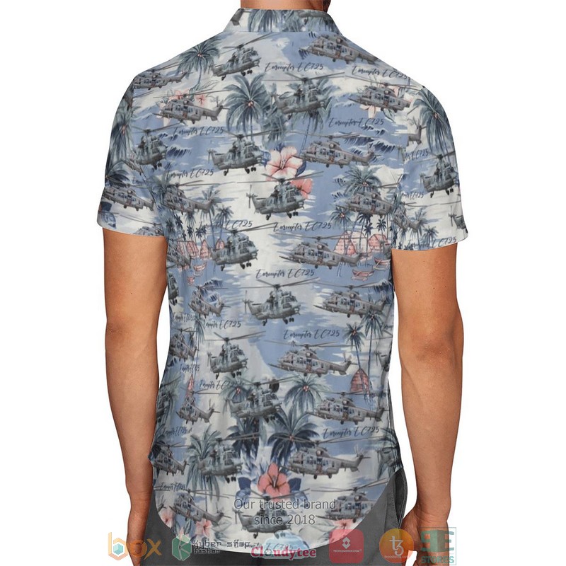 NEW Eurocopter EC725 French Army Hawaii Shirt 3 Eurocopter EC725 French Army Hawaiian Shirt 1 2
