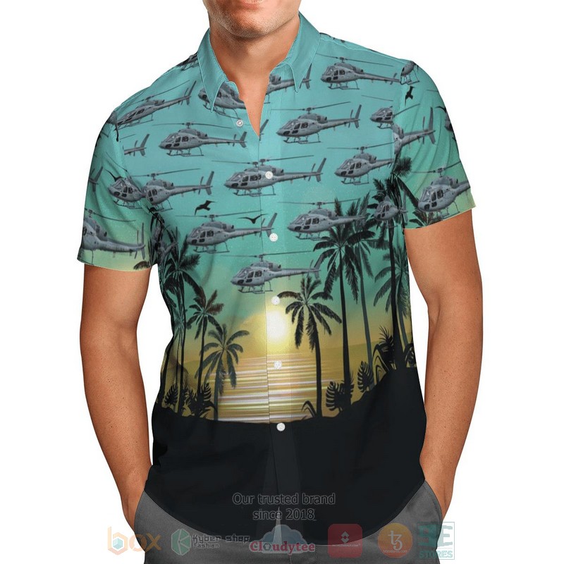 BEST Eurocopter Fennec French Army Aloha Shirt, Beach Short 2 Eurocopter Fennec French Army Hawaiian Shirt Short 1