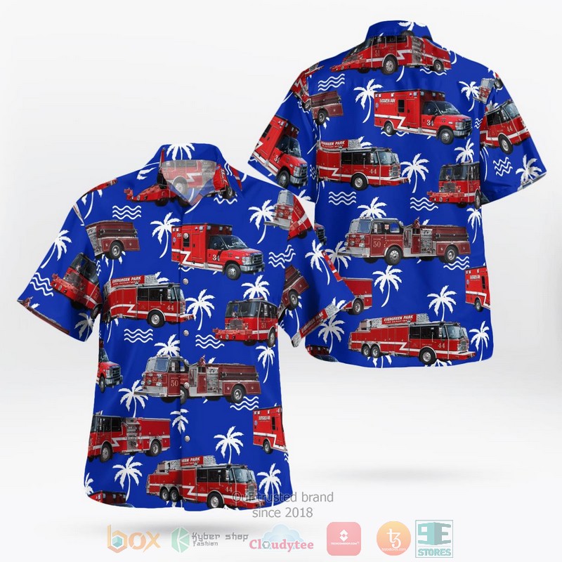 BEST Evergreen Park Cook County Illinois Evergreen Park Fire Department Hawaii Shirt 9 Evergreen Park Cook County Illinois Evergreen Park Fire Department Hawaiian Shirt