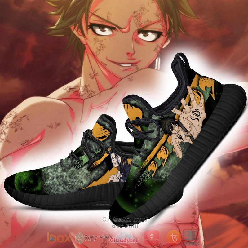 BEST Fairy Tail Gray Fairy Tail Reze Shoes Sneaker 3 Fairy Tail Gray Fairy Tail Anime Reze Shoes 1 2
