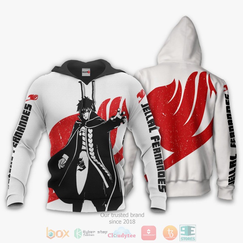 Fairy Tail Jellal Fernandes Silhouette Anime 3D Hoodie Bomber Jacket 1 2
