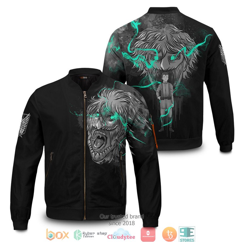 Falco Summoning Titan Bomber Jacket word3