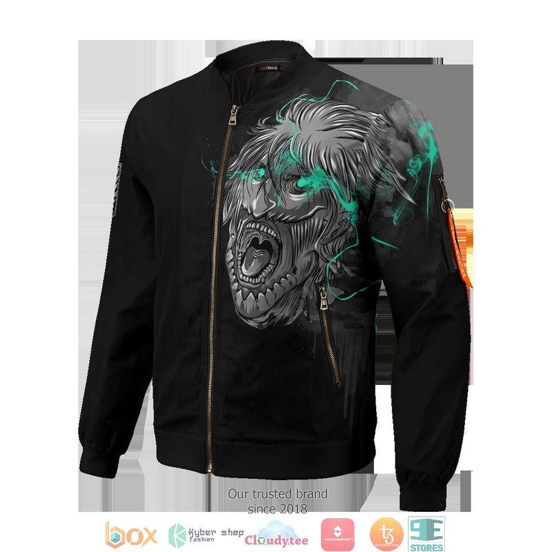 Falco Summoning Titan Bomber Jacket 4 Falco Summoning Titan Bomber Jacket word3