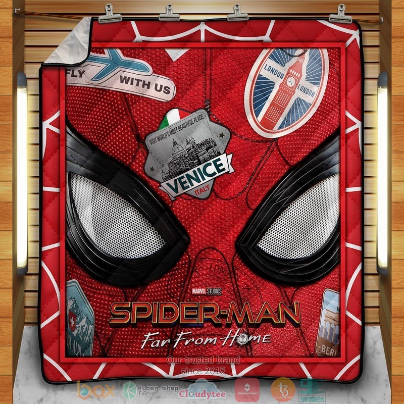Far From Home Quilt Blanket