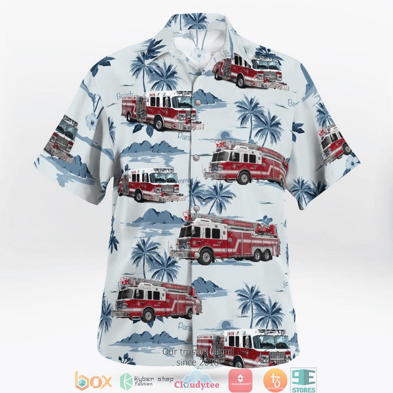 Farmingdale New York South Farmingdale Fire Department 3D Hawaii Shirt 2 Farmingdale New York South Farmingdale Fire Department 3D Hawaii Shirt 1