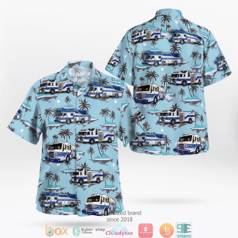 Farmington Fire Department Hawaii 3D Shirt