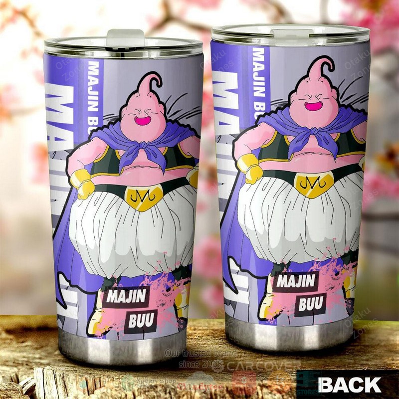 BEST Fat Majin Buu Dragon Ball Anime 3D Steel Tumbler 3 Fat Majin Buu Dragon Ball Anime Tumbler 1 2