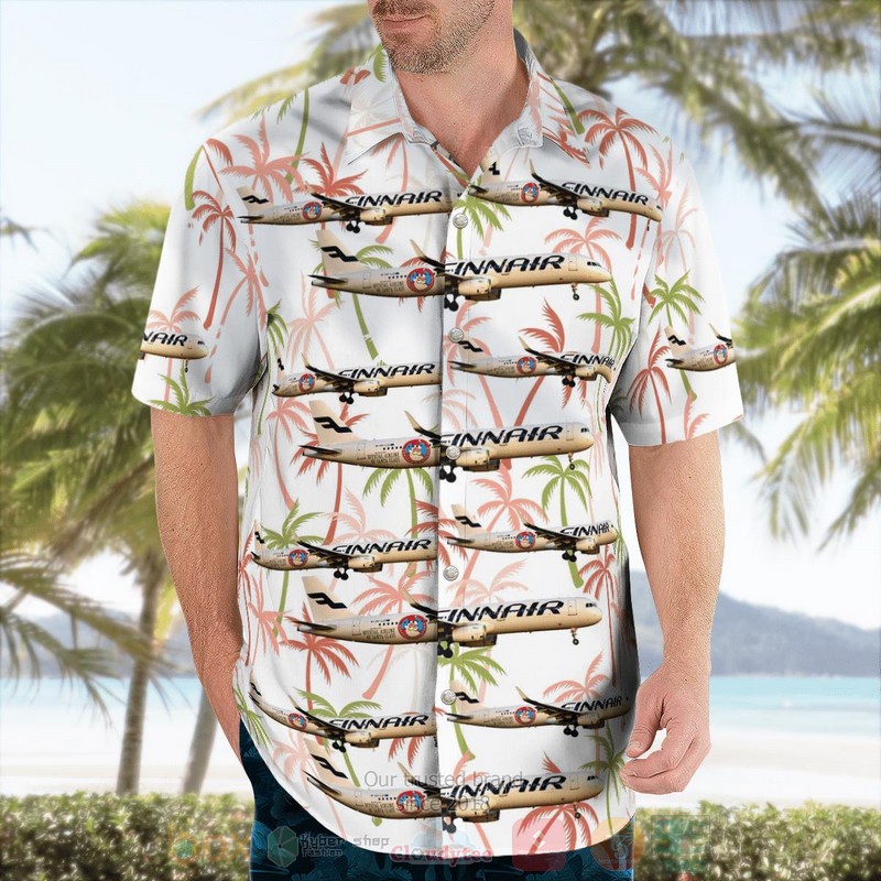 BEST Finland, Finnair A321 Santa Claus Christmas 3D Aloha Shirt 4 BEST Finland, Finnair A321 Santa Claus Christmas 3D Aloha Shirt word1