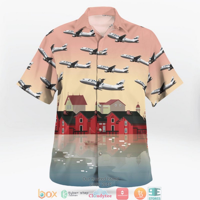 NEW Finland Finnair Airbus A320-200 Hawaii Shirt 2 NEW Finland Finnair Airbus A320-200 Hawaii Shirt word1
