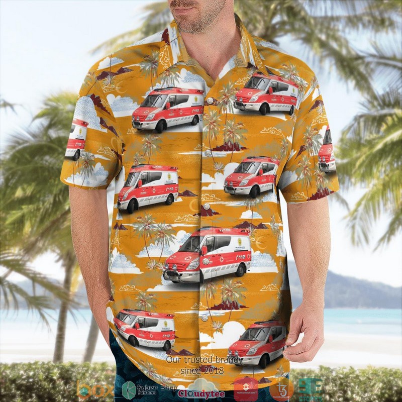 Finland Helsinki Ambulance Limited Hawaiian Shirt 3 Finland Helsinki Ambulance Limited Hawaiian Shirt word3