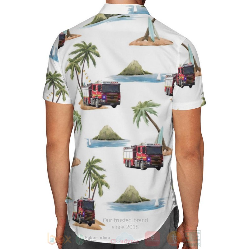 BEST Fire Rescue Victoria FRV Trucks 3D Aloha Shirt 3 Fire Rescue Victoria FRV Trucks Hawaiian Shirt 1 2