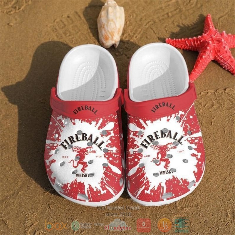 NEW Fireball Cinnamon Whisky crocs crocband shoes