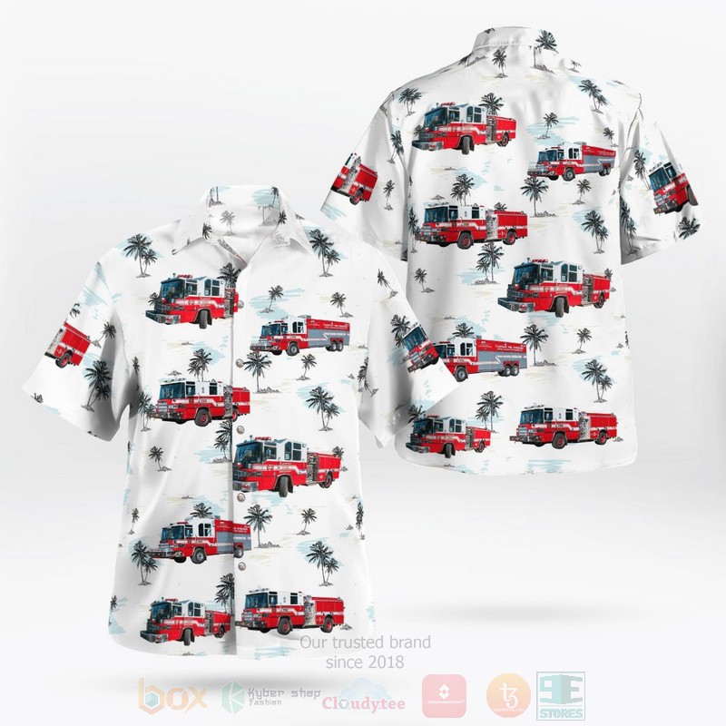 BEST Flagstaff, Coconino County, Arizona, Flagstaff Fire Department 3D Aloha Shirt word1