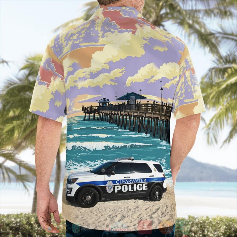 BEST Florida, Clearwater Police Department 3D Aloha Shirt 2 BEST Florida, Clearwater Police Department 3D Aloha Shirt word1