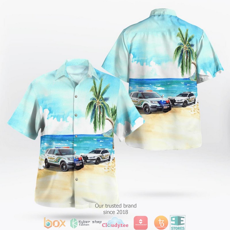 Florida Collier County Sheriff's Office Car 3D Hawaii Shirt 1 Florida Collier County Sheriffs Office Car 3D Hawaii Shirt