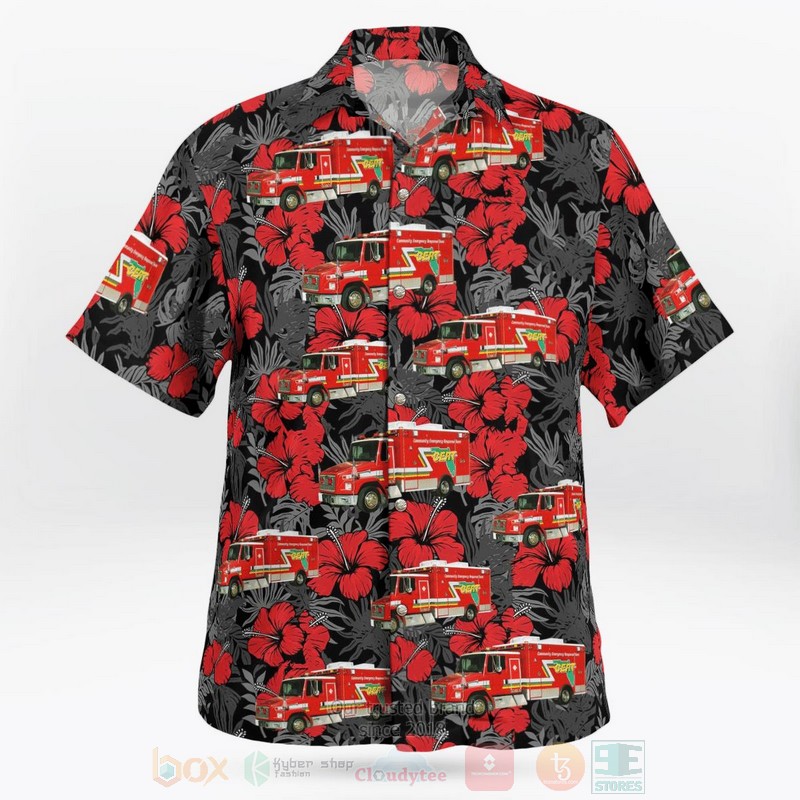 BEST Florida Community Emergency Response Team CERT 3D Aloha Shirt 3 BEST Florida Community Emergency Response Team CERT 3D Aloha Shirt word1