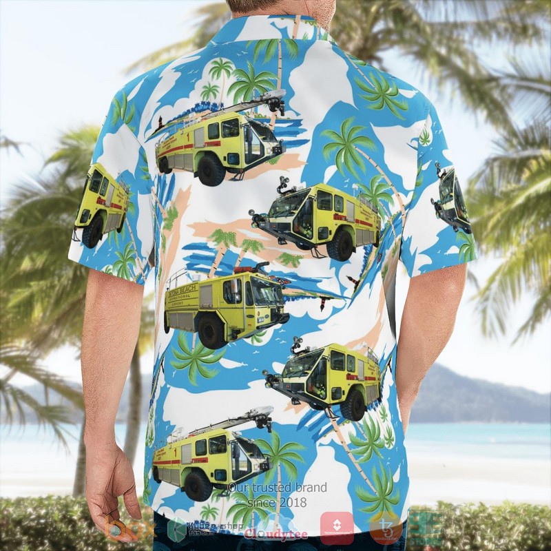 Florida Daytona Beach International Airport ARFF Hawaiian Shirt 2 Florida Daytona Beach International Airport ARFF Hawaiian Shirt word1