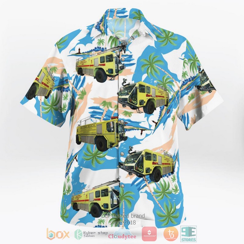 Florida Daytona Beach International Airport ARFF Hawaiian Shirt 3 Florida Daytona Beach International Airport ARFF Hawaiian Shirt word1
