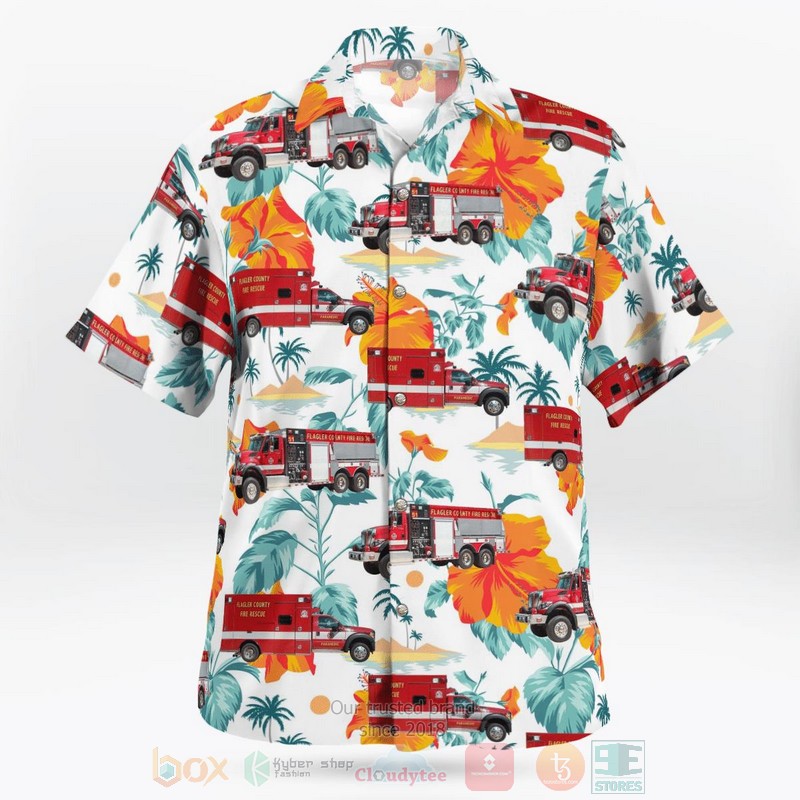 BEST Florida, Flagler County Fire Rescue Christmas 3D Aloha Shirt 3 BEST Florida, Flagler County Fire Rescue Christmas 3D Aloha Shirt word1