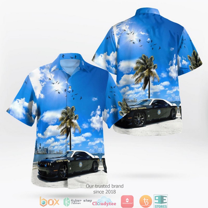 Florida Highway Patrol Hawaii 3D Shirt