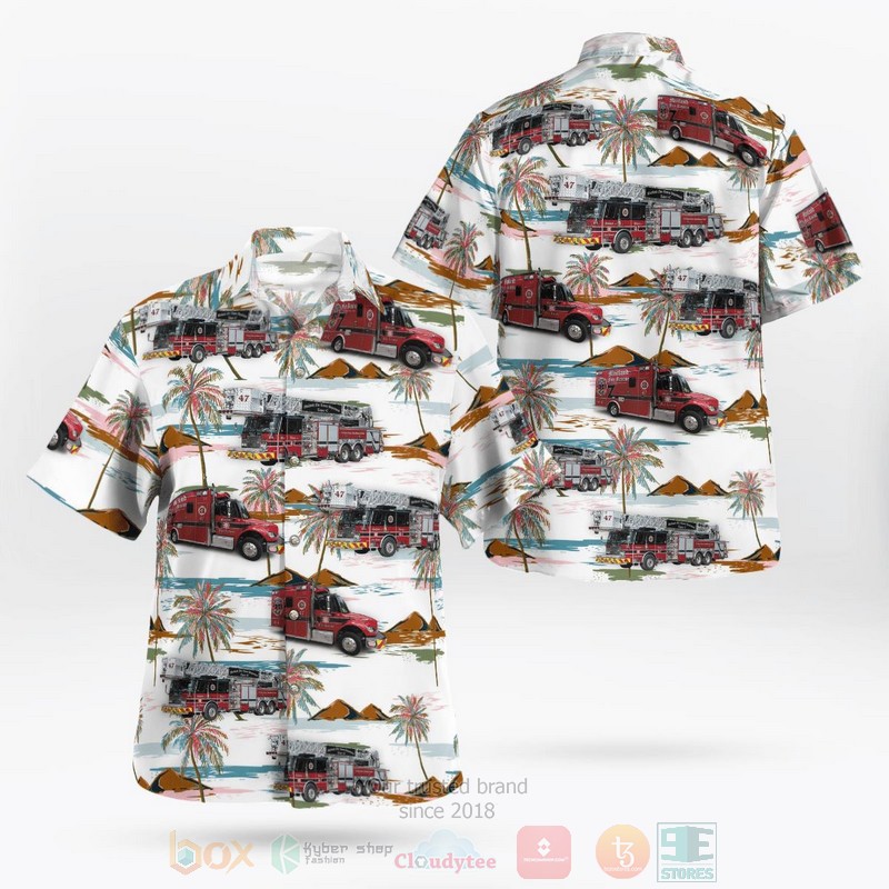 BEST Florida, Maitland Fire Department 3D Aloha Shirt