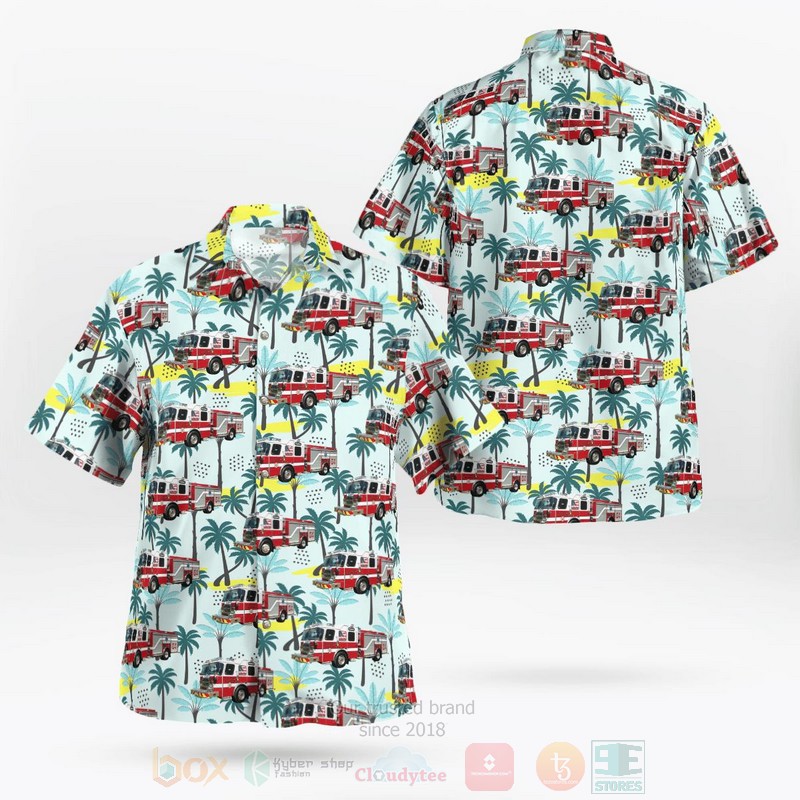 BEST Florida, Oldsmar Fire Rescue Department 3D Aloha Shirt 8 BEST Florida, Oldsmar Fire Rescue Department 3D Aloha Shirt word2