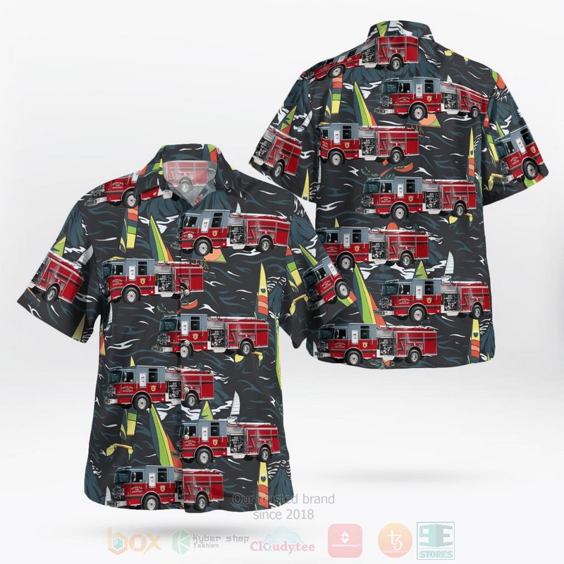 BEST Florida Orange Park Fire Department Station 19 Pumper 3D Aloha Shirt 1 Florida Orange Park Fire Department Station 19 Pumper Hawaiian Shirt