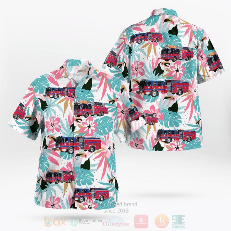 BEST Florida, Palm Coast Fire Department 3D Aloha Shirt 1 BEST Florida, Palm Coast Fire Department 3D Aloha Shirt word2