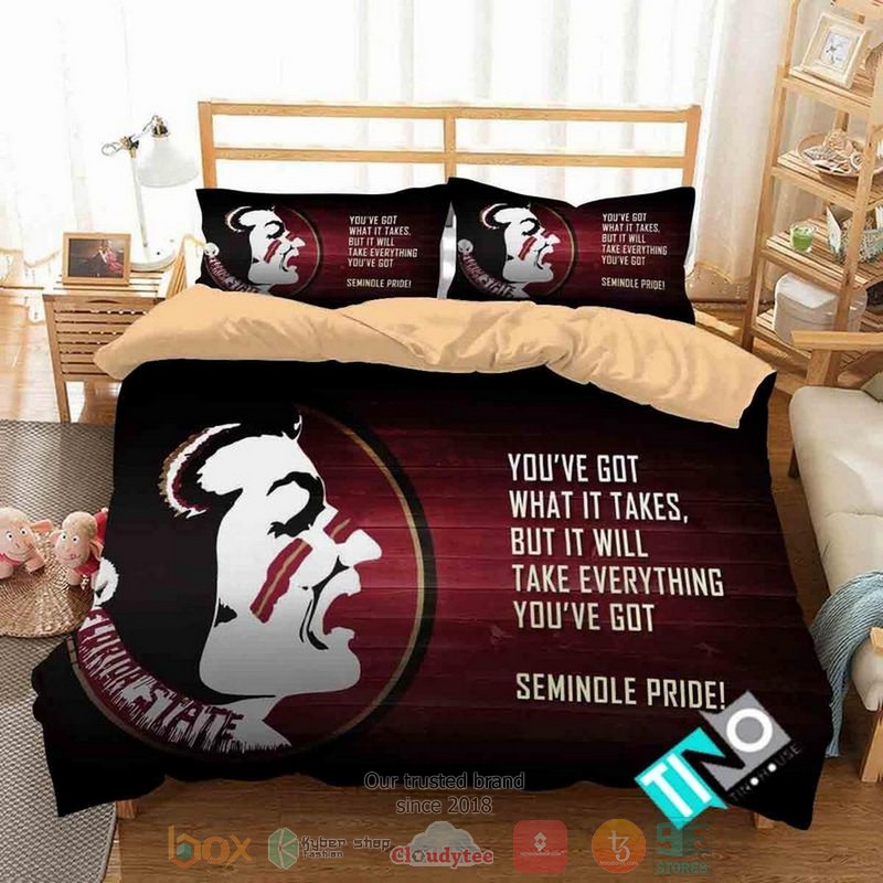 Florida State Seminoles NCAA Youve got Seminole Pride Bedding Set
