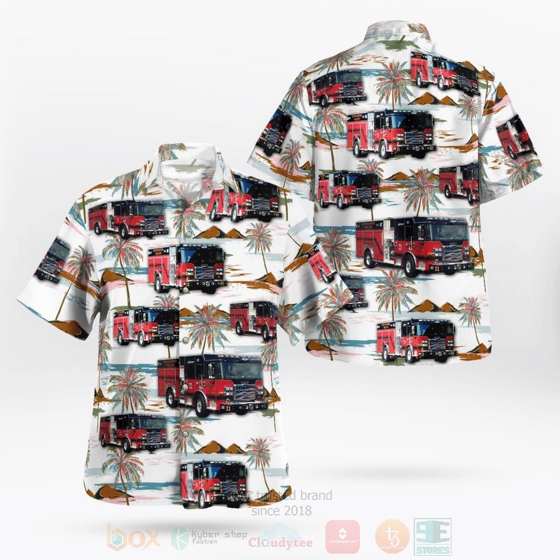 BEST Floyd County Volunteer Fire Dept Station 1 3D Aloha Shirt 2 Floyd County Volunteer Fire Dept Station 1 Hawaiian Shirt