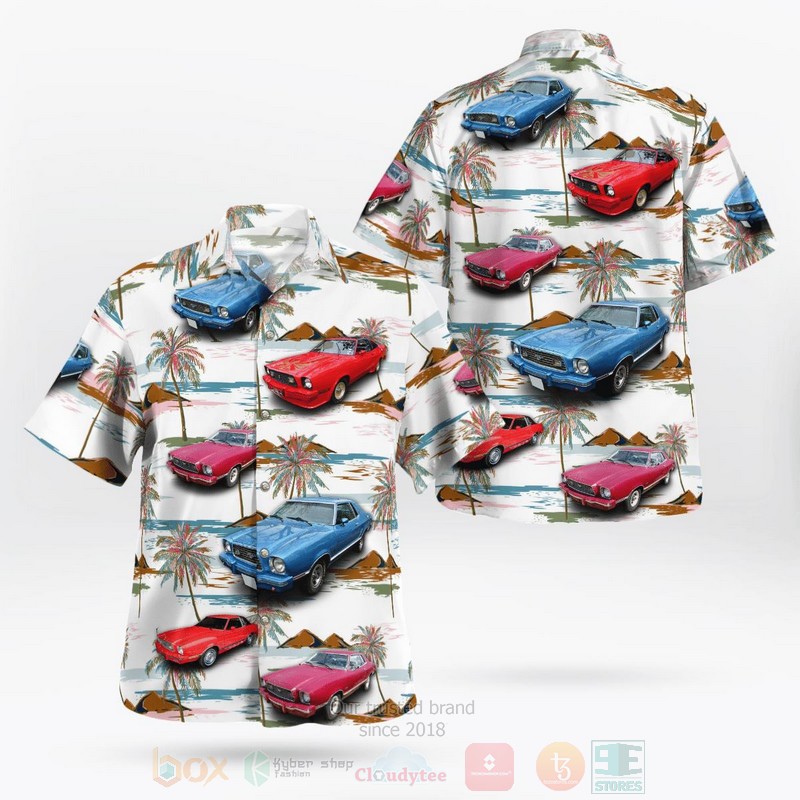 Ford Mustang second generation Hawaiian Shirt