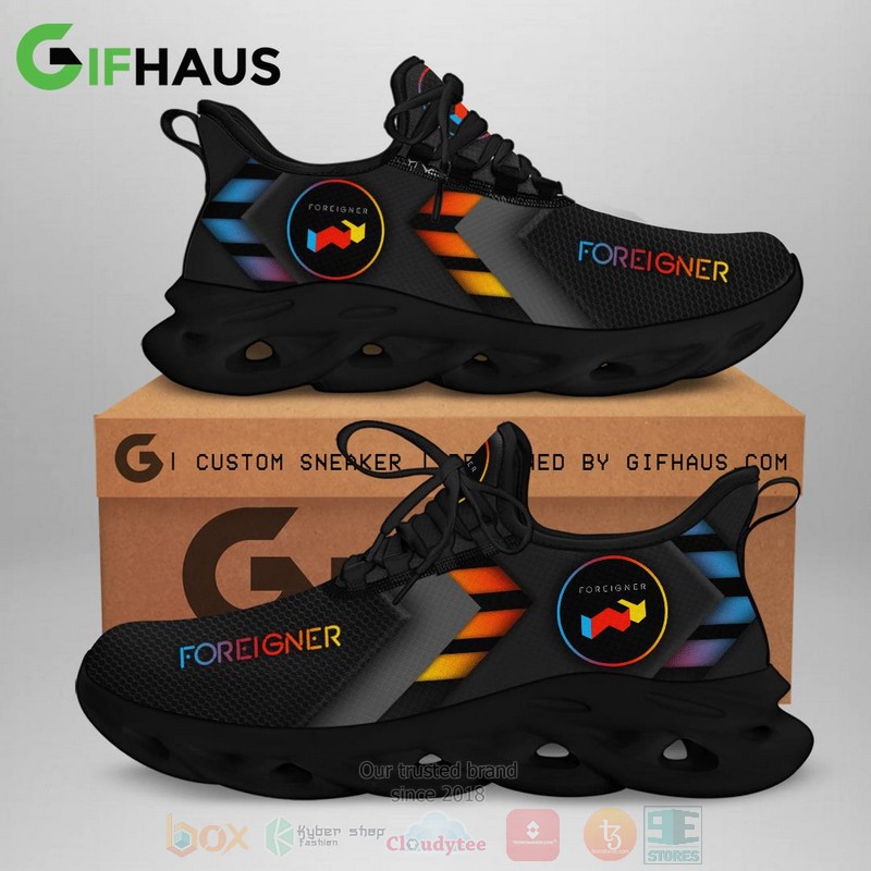 Foreigner Band Clunky Max Soul Shoes