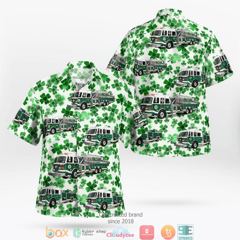 BEST Forest Grove Vol. Fire Department Allegheny County Pennsylvania Saint Patrick's Day Hawaii Shirt word2