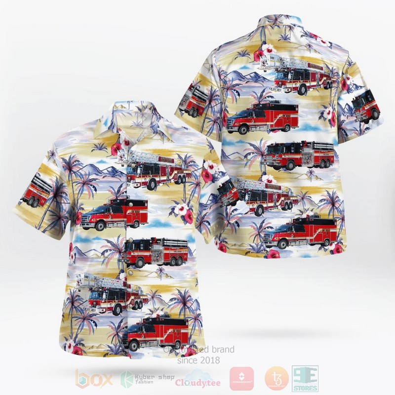 BEST Fort Lauderdale, Broward County, Florida, Broward County Sheriff's office-Department of Fire Rescue 3D Aloha Shirt word3
