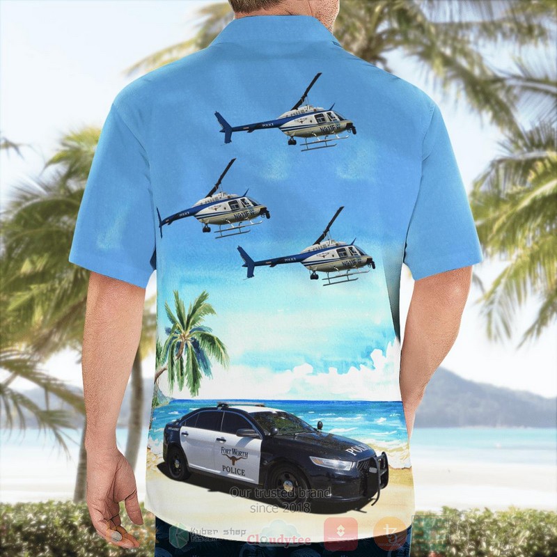 BEST Fort Worth, Texas, Fort Worth Police Department Ford Taurus Police Interceptor And Bell 206B Helicopter 3D Aloha Shirt 4 BEST Fort Worth, Texas, Fort Worth Police Department Ford Taurus Police Interceptor And Bell 206B Helicopter 3D Aloha Shirt word1