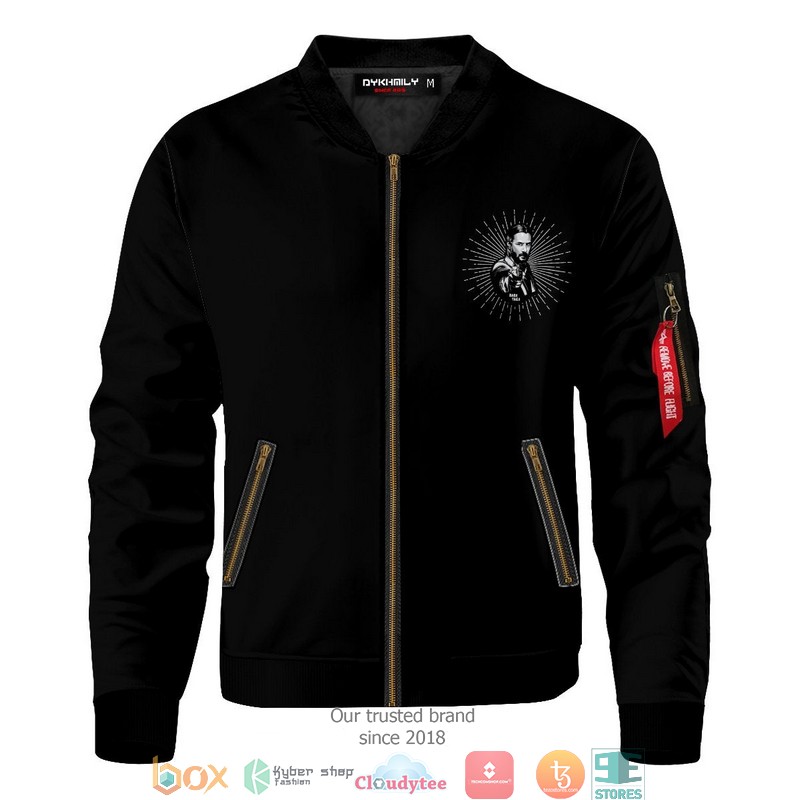 Fortis Fortuna Adiuvat Bomber Jacket word3