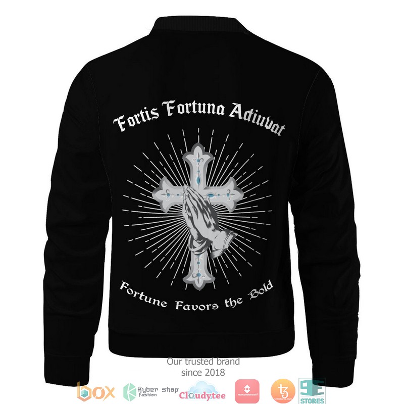 Fortis Fortuna Adiuvat Bomber Jacket 3 Fortis Fortuna Adiuvat Bomber Jacket word2