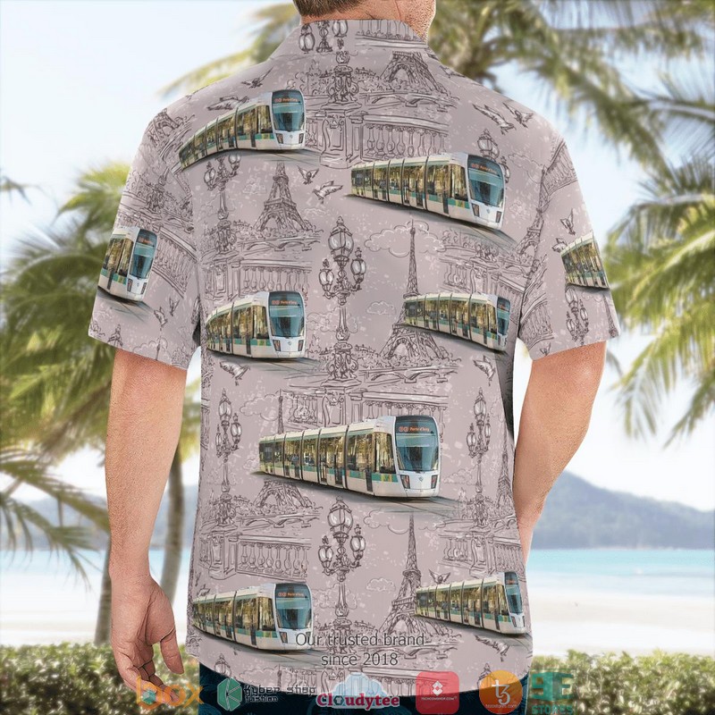 France RATP Tram On Tramway Line T3a Limited Hawaiian Shirt 4 France RATP Tram On Tramway Line T3a Limited Hawaiian Shirt word1