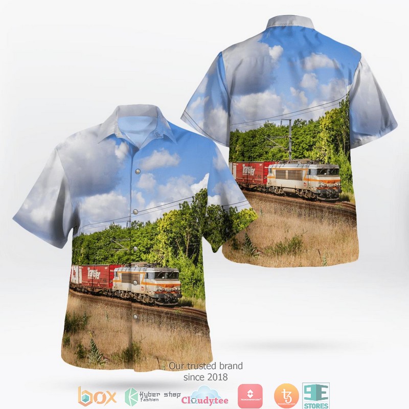 France SNCF Class BB 22200 Limited Hawaiian Shirt word3