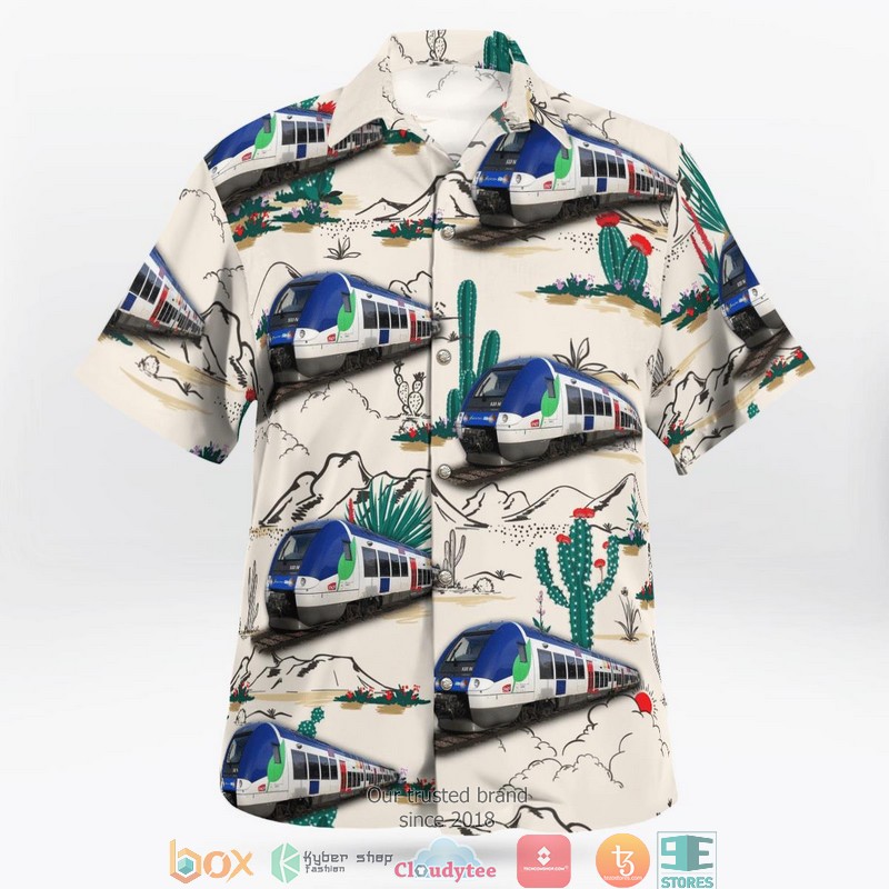 France SNCF Class B 82500 Electro-Diesel Multiple Unit Limited Hawaiian Shirt 2 France SNCF Class B 82500 Electro-Diesel Multiple Unit Limited Hawaiian Shirt word1